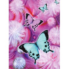 LEANIN TREE BUTTERFLIES LOST IN PINK